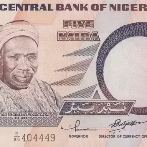Nigéria 5 Naira