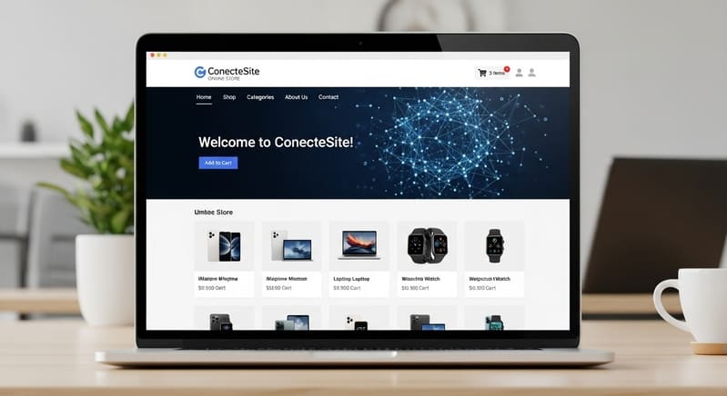 Loja Virtual Profissional ConecteSite