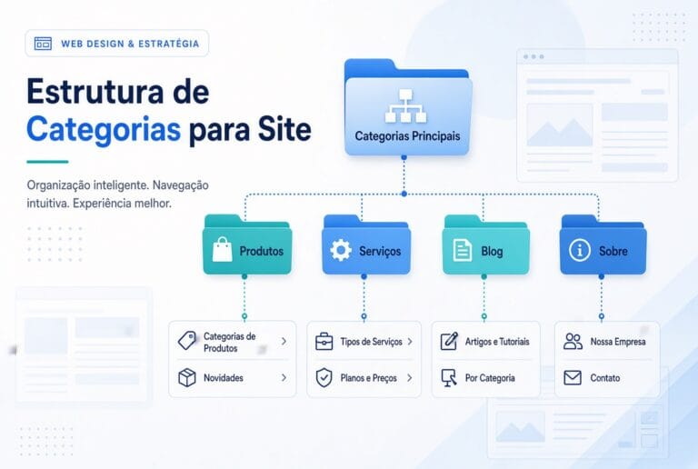 Estrutura de Categorias para Site